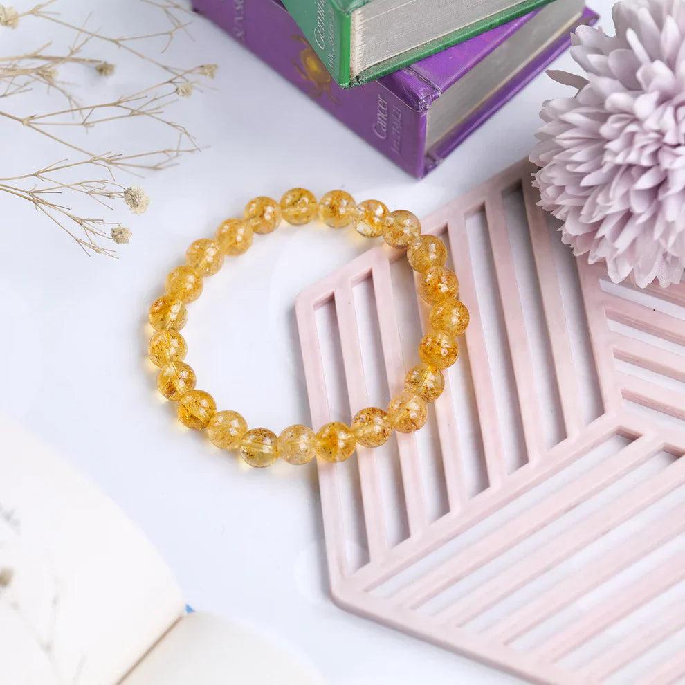Citrine Bracelet - Natural Stone Bracelet
