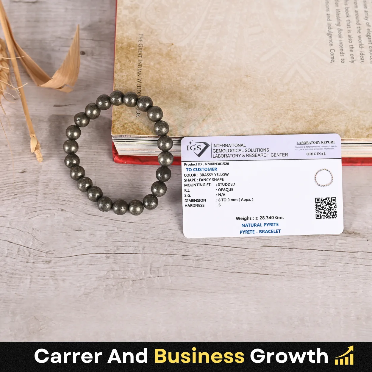 Pyrite Money Bracelet (Buy 1 Get 1 Free) - Image 2