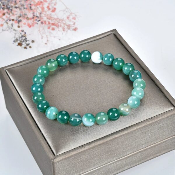 Green Agate Bracelet - Image 3
