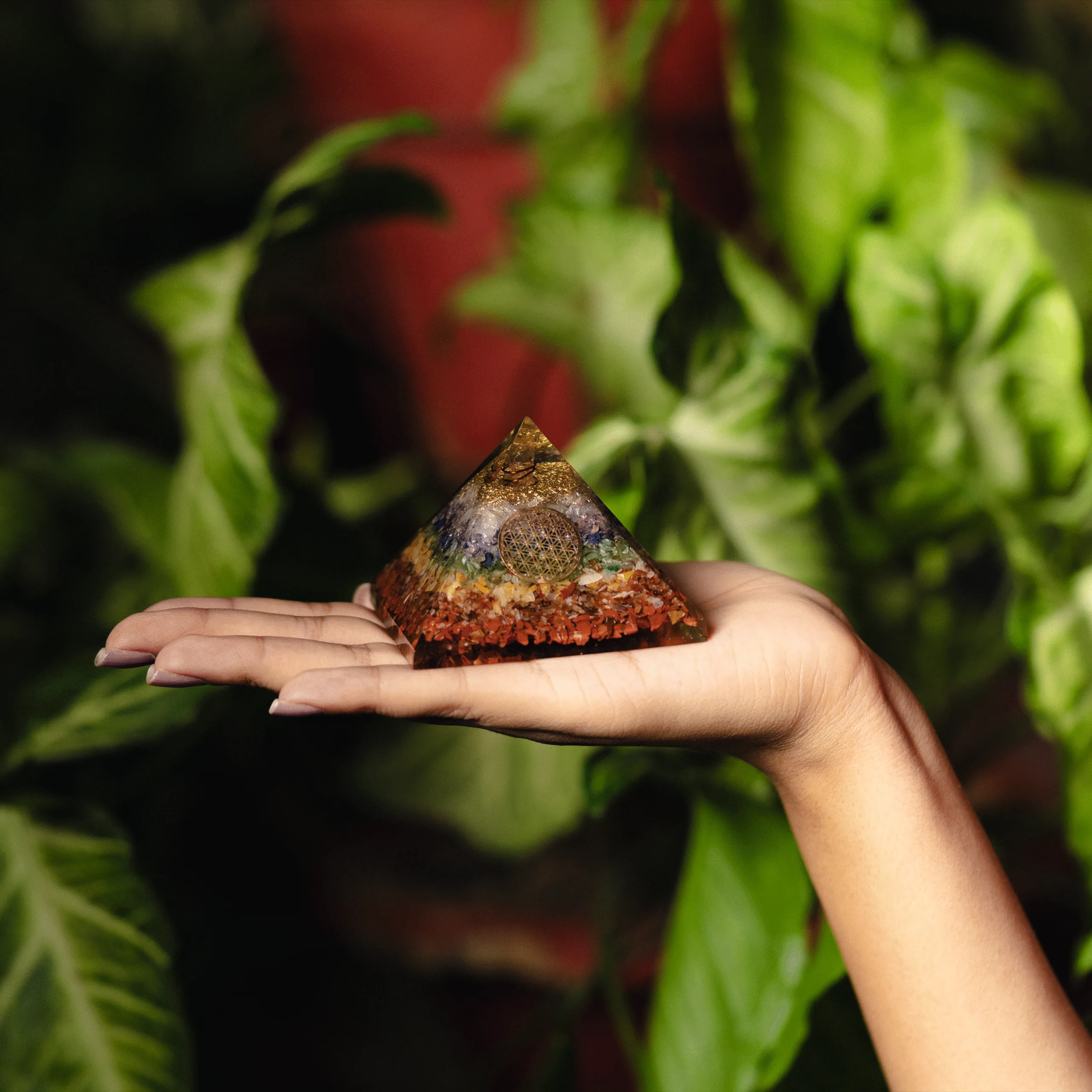 7 Chakra Orgone Pyramid - Image 2