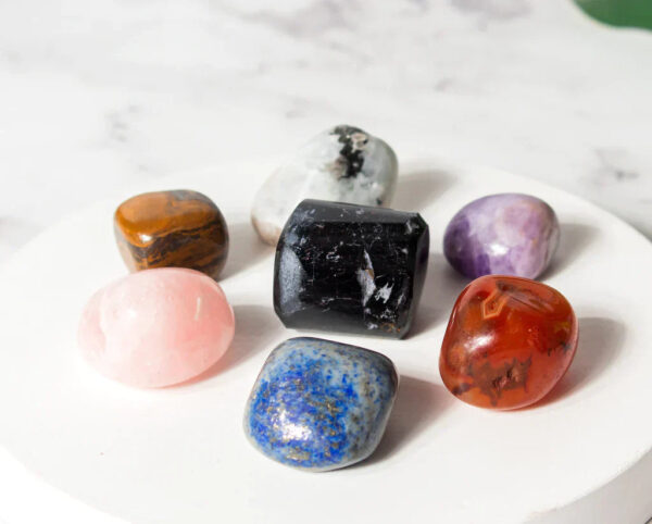 Seven Chakra Tumble Stones Pack Of 7 - Image 2
