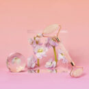 Face Rose Quartz Roller (Free Gua Sha)
